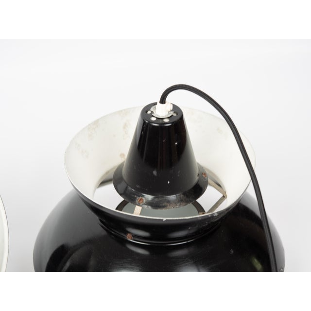 Vintage Danish Pendant Lamps by Henning Klok for Louis Poulsen, 1950s, Set of 2 For Sale - Image 9 of 18