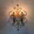 Maison Baguès Two-Armed Wall Lamp in Iron and Crystal Glass in the style of Maison Baguès, France, 1950s For Sale - Image 4 of 15