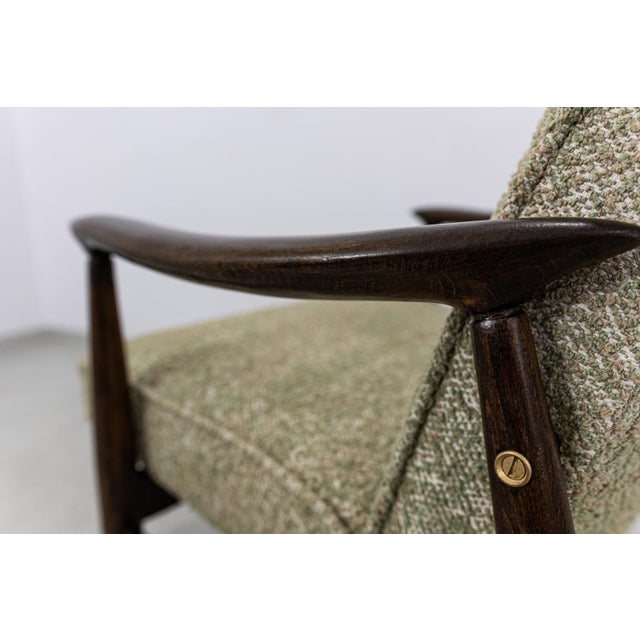 Mid-Century GFM 87 Armchair by Juliusz Kędziorek for GFM, Poland, 1960s For Sale - Image 14 of 16