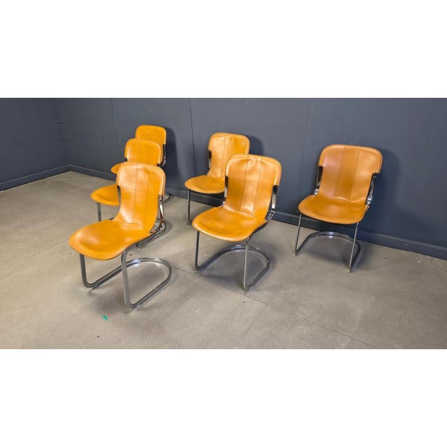 Vintage Dining Chairs from Cidue, 1970s, Set of 6 For Sale - Image 10 of 17