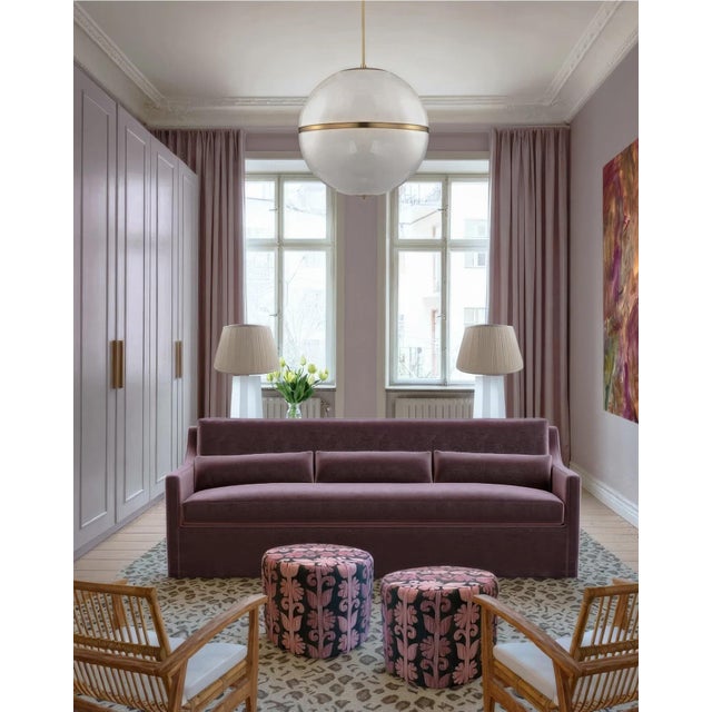 Modern Panthera Spotted Leopard Hand-Looped Area 9' x 12' Rug - Pearl Gray For Sale - Image 3 of 4