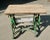Industrial Garden Table in Cast-Iron with Pine Top, 1900 For Sale - Image 6 of 9