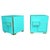 Wood Murano Glass and Brass Nightstands from Justfurnituress, Set of 2 For Sale - Image 7 of 7