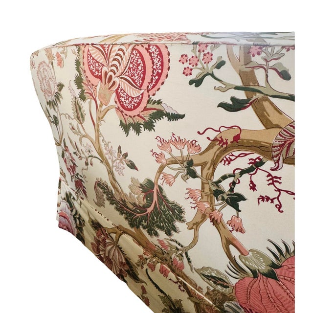 1980s Tree of Life Chintz Floral Sofa For Sale In New York - Image 6 of 7
