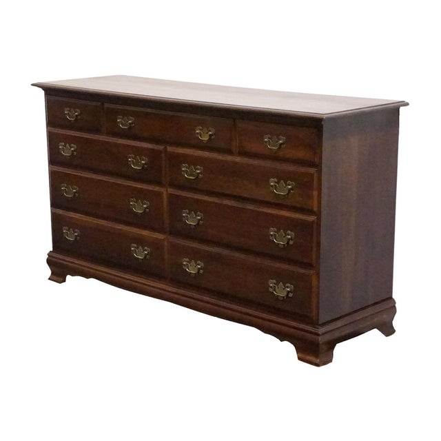 CRESENT FURNITURE Solid Cherry Traditional Style 60" Double Dresser 551-88 33.75" High 60" Wide 18.5" Deep We specialize...