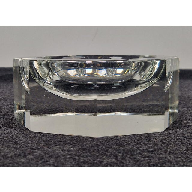Art Nouveau Crystal Ashtray from Moser, 1940s For Sale - Image 12 of 18