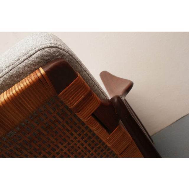 Wilkhahn Vintage Sofa in Teak by Hartmut Lohmeyer for Wilkhahn, 1955 For Sale - Image 4 of 16