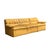 Yellow Leather Lounge Sofa from Laauser, 1970s For Sale - Image 16 of 16