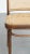 Beige Bistro Chair with Wooden Frame For Sale - Image 8 of 14