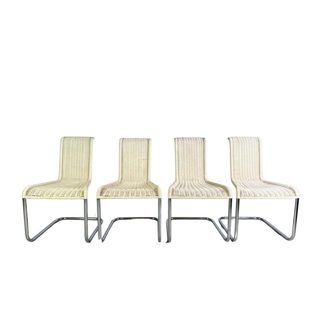 Cantilever Chairs B20 by Jean Prouve for Tecta, Set of 4 For Sale - Image 13 of 13