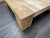 Tan Rh Reclaimed English Beam Coffee Table | Monumental 59" Scale | One-of-a-Kind Character For Sale - Image 8 of 18
