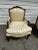 These baker chairs are styled as a French country side chairs.They are pretty solid and firm but are in great condition.
