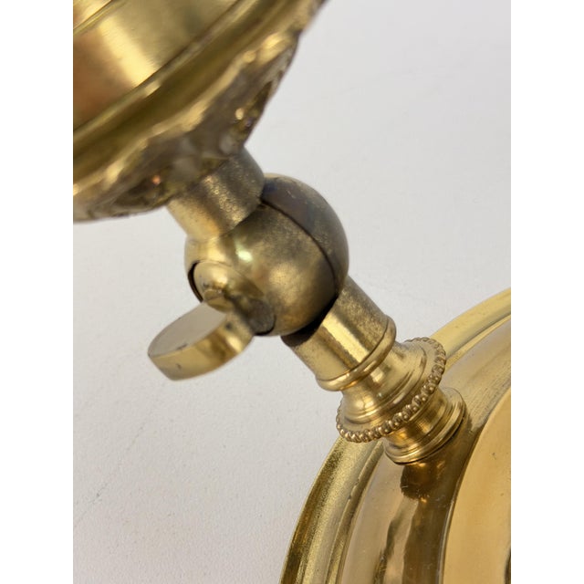 Adjustable Ceiling Lights in Brass and Murano Glass, 1960s, Set of 2 For Sale - Image 6 of 18
