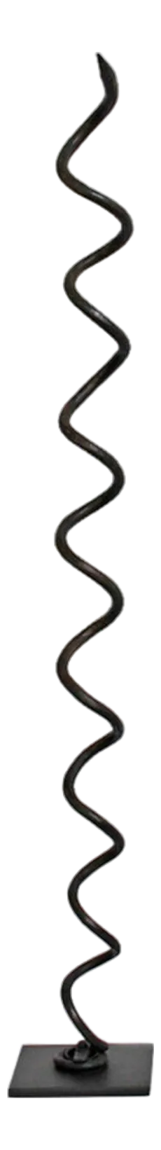 Vintage Tribal Modern Ngongo Iron Snake Currency