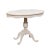 Mid 19th Century Swedish 1860s Painted Oval Pedestal Table with Carved Apron and Quadripod Base For Sale - Image 5 of 12