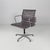 Italian Modern Grey Leather Office Chair by Charles and Ray Eames for ICF, 1970s For Sale - Image 4 of 18