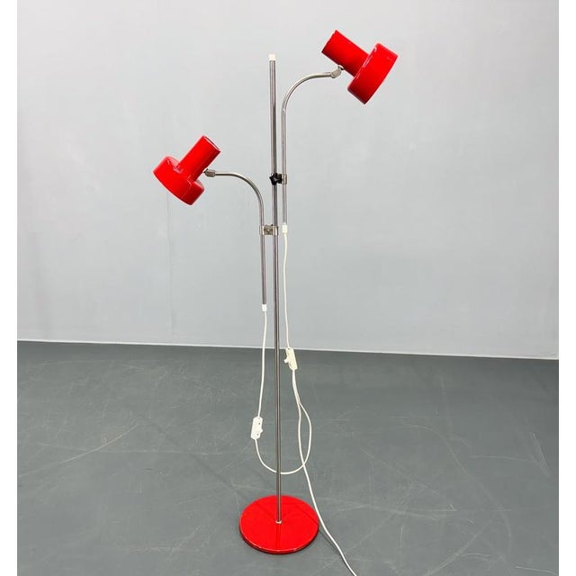 Mid-Century Adjustable Floor Lamp, Germany, 1970s For Sale - Image 16 of 17
