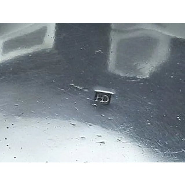 1920s Antique Hunt Diederich Silver Trompe l'Oeil Tea Caddy- 5 Piece Box For Sale - Image 11 of 13