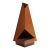 Modern Steel Fire Pit Chiminea Outdoor Fireplace For Sale