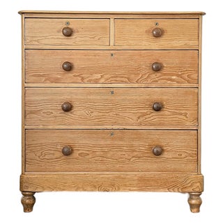 Antique English Pine Dresser - Circa 1880 For Sale
