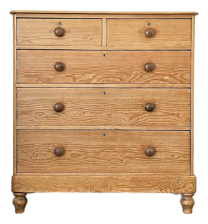 Antique English Pine Dresser - Circa 1880
