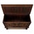 A handsome early 20th-century English blanket box on stand, finely crafted from oak and distinguished by its richly carved...