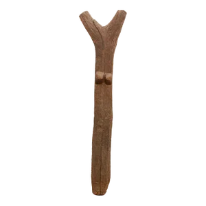 Rare Symbolic African Dogon House Post