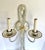 Vintage Originals 22 Silver and Gold Tassel Double Wall Sconce For Sale - Image 11 of 13
