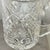 Traditional 1990s Waterford Irish Cut Crystal Shannon Jubilee Handled Water Pitcher 6" Tall For Sale - Image 3 of 8