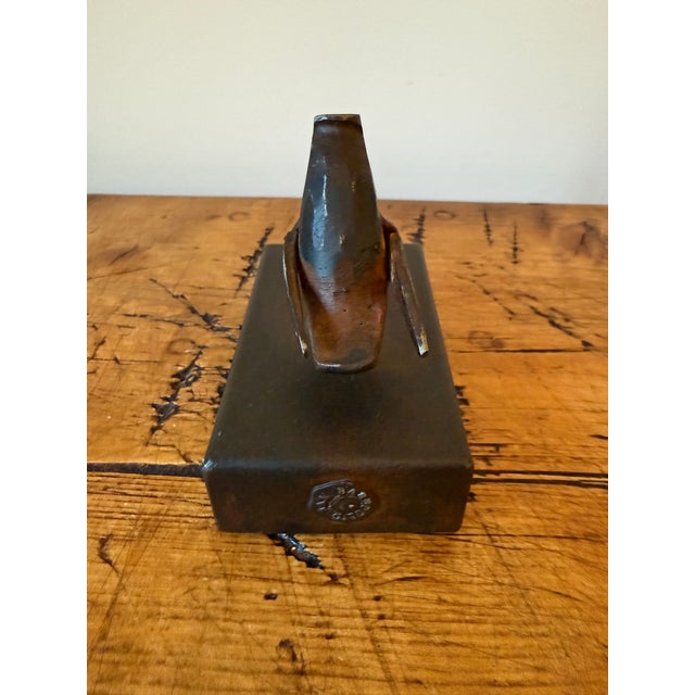 Early 21st Century Jan Barboglio Iron Trinket Box W/ Whimsical Bird Top For Sale - Image 5 of 11