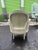 Vintage French Barrel Back Accent Chair For Sale In Philadelphia - Image 6 of 9