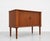 Danish Mid Century Modern Tambour Door Jr. Credenza / Vinyl Record Storage Cabinet, Circa 1960's For Sale - Image 10 of 13