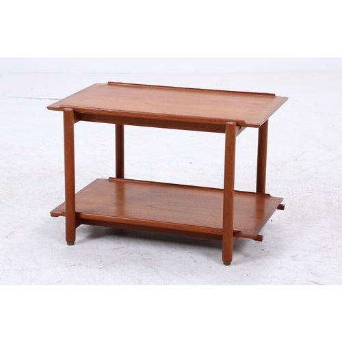 1960s Mid-Century Danish Teak Bar Table by Poul Hundevad, 1960s For Sale - Image 5 of 15