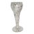 1920s Cut Crystal American Brilliant Tulip Bud Vase For Sale