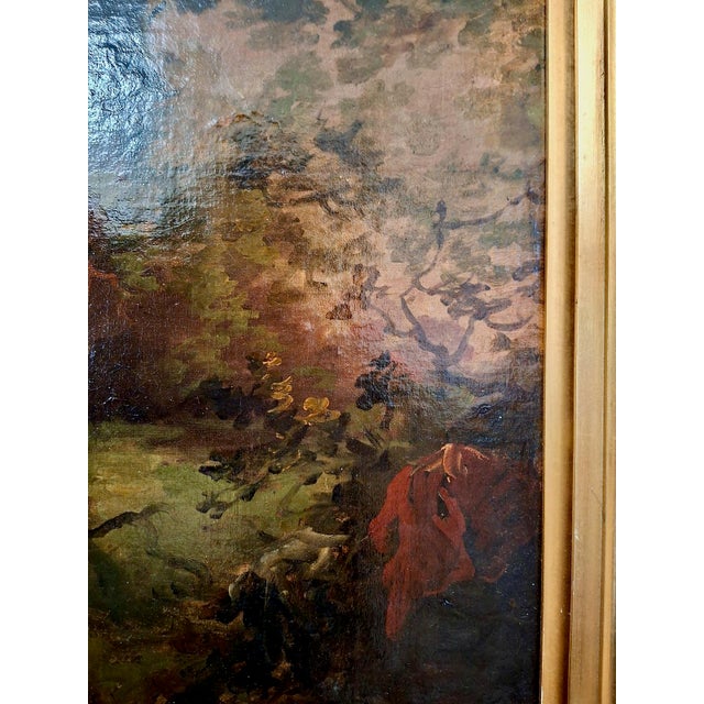 Saffron A Late 18th-Century Rural Family Scene, Attributed to George Morland (1763–1804) For Sale - Image 8 of 13