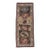 Vintage Nw Animal Design Runner Rug 3'4 X 8'5 For Sale