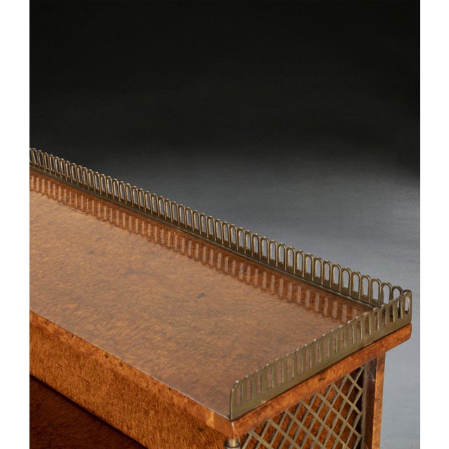 Regency Amboyna Side Cabinet, 1820s For Sale - Image 16 of 18