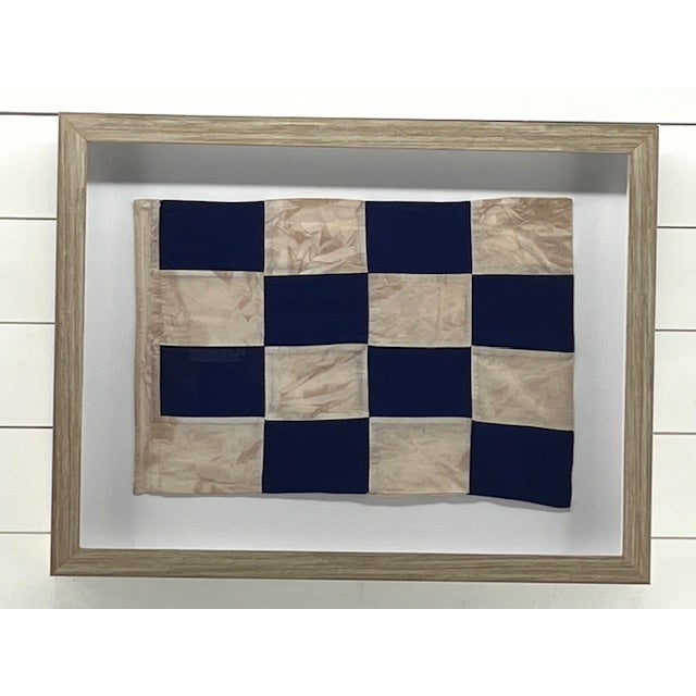 Coastal Wall Decor Letter "N" Framed Wall Art For Sale - Image 4 of 4