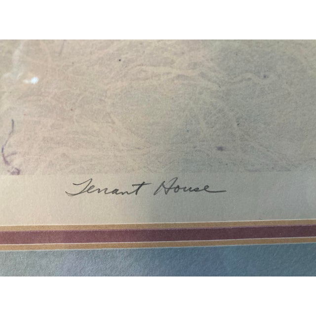 Contemporary 1960s Artist Proof “Tenant House” by Charles Colombo For Sale - Image 3 of 5