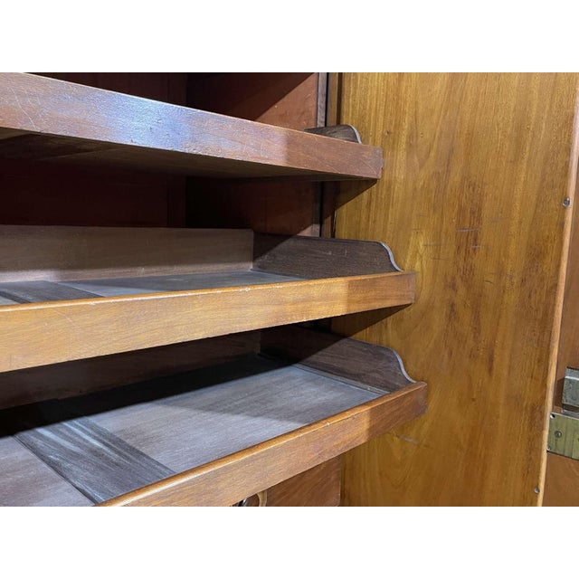 19th Century Victorian Mahogany Wardrobe For Sale - Image 10 of 18