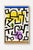 Paul Klee abstract wall art featuring colorful geometric forms and bold black linework, adapted from the right portion of...
