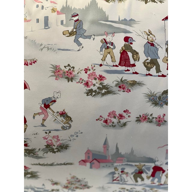 2020s 20” Feather/Down Pillow in American Folk & Fabric Antique Collection For Sale - Image 5 of 5