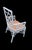 Vintage White Chinese Chippendale Lexington Rattan Palm Beach Regency Dining Room Chairs- Set 10 For Sale - Image 15 of 17