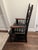 Late 19th Century Antique Victorian Eastlake Style Spindle Armchair With Leather Seat For Sale - Image 5 of 6