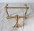 Late 20th Century Vintage Brass Toilet Paper Holder For Sale - Image 5 of 8