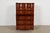 Wood John Widdicomb French Provincial Louis XV Solid Mahogany Highboy Dresser, Circa 1940s For Sale - Image 7 of 14