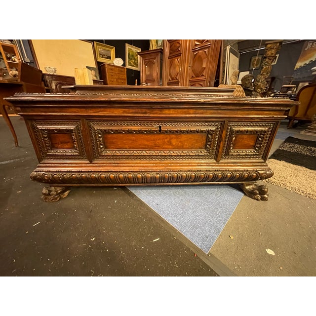 Cassonne Chest, Late 16th-Early 17th century For Sale - Image 5 of 14