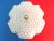 Mid Century Frosted Glass Flower Flush Light For Sale - Image 13 of 18