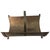1910s Circa 1920 American Arts & Crafts Hammered Metal Fireplace Log Holder For Sale - Image 5 of 7