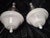 Modern Vintage Outdoor Seeded Glass Wall Sconses - A Pair For Sale - Image 3 of 13